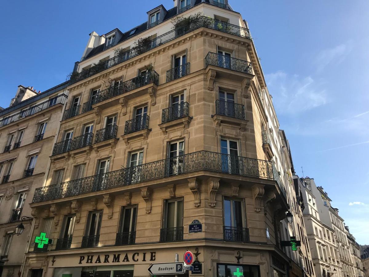 Paris Rivoli Notre Dame Chambre D'Hotes Studio Private ภายนอก รูปภาพ